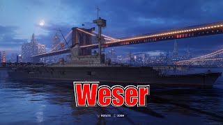 Meet The Weser Tier 5 German Carrier World of Warships Legends Xbox Series X 4k [upl. by Niltiac842]