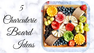 5 Easy Charcuterie Boards to Impress your Guests [upl. by Tizes]