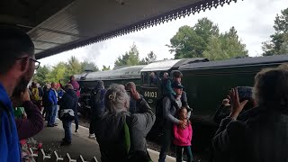 Flying Scotsman Strathspey Railway 15092023 [upl. by Elum]