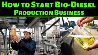 How to Start Bio Diesel Production Business  Bio Fuel Production Business [upl. by Zetes762]