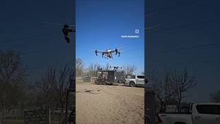 Dinamica de Drones Fumigadores en la Expo Rural Jesus Maria 💪 Drone DroneTrailer [upl. by Keeryt]