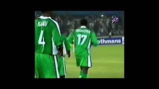 Africa Cup of Nations 2000  Quarterfinals  Nigeria vs Senegal  Goles [upl. by Neirbo]