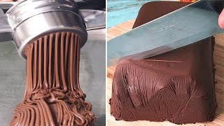 Satisfying Chocolate Cake Videos  Beautiful Chocolate Cake Decorating Tutorials  MrCakes [upl. by Adoree172]