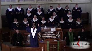 9 1 2024 Chancel Choir quotDown to the River to Prayquot First United Methodist Church Lake Charles LA [upl. by Mairym]