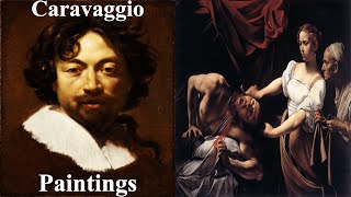 Michelangelo Caravaggio  🎨🖼️ Classic Paintings in HD  Classical Art [upl. by Etnovert]