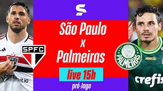 SÃO PAULO X PALMEIRAS  PRÉJOGO COM IMAGENS  BRASILEIRÃO 2023  live  sportv [upl. by Katuscha]