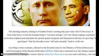 Russia Warns Obama of World War over Monsanto GMO Food and Syngenta [upl. by Olrac]