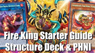 Ultimate Fire King Starter Guide  Combos amp Deckbuilding  YuGiOh Structure Phantom Nightmare [upl. by Shugart]