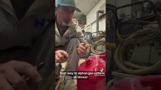 Best way to siphon gas without a mouthful fyp viral gas petrol hack simple fypシ [upl. by Ardnik444]