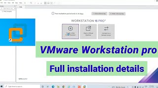 How to install VMware  setup and Full details  VMware 16 pro [upl. by Langley415]