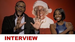 A Madea Christmas Interview  Tyler Perry amp Tika Sumpter  Beyond The Trailer [upl. by Polad]