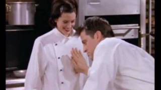 Awesome Friends Blooper  Joey Touches Monicas Breast [upl. by Flann]