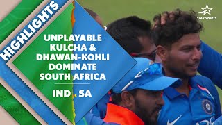 KulCha Take 8 Wickets to Demolish South Africa in an ODI in 2018 [upl. by Nanyt]