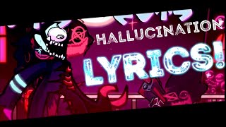 HallucinationNeo Winter Horrorland LYRICS Friday Night Funkin Neo 30 [upl. by Yvehc]