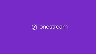 Introducing The New OneStream [upl. by Eneri]