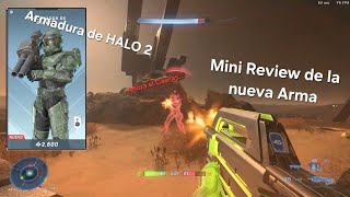 HALO INFINITE  PROBANDO LA NUEVA ARMA Y ARMADURA DE HALO 2 [upl. by Eliam]