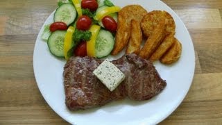 Rindersteaks Grillen Angrillen und Abgrocken [upl. by Batsheva]