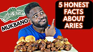 The SAD Truth about Aries WINGSTOP MUKBANG LEMON PEPPER THIGHS  WINGSTOP NEW THIGHSTOP [upl. by Uriia]