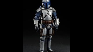 Kotobukiya ArtFX 110th scale Jango Fett Statue Review [upl. by Garda]