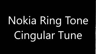 Nokia ringtone  Cingular Tune [upl. by Anisirhc290]