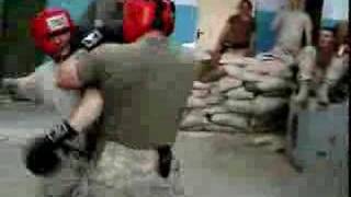 Marines vs Army Boxing Part 1 [upl. by Ivzt]