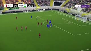 🔴Jonli  Qatar vs Ozbekiston  FIFA 2026 Jahon chempionati saralash bosqichi OFK  l [upl. by Norrad142]