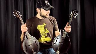 Weber Gallatin Mandolin A vs F  Whats the difference [upl. by Kloman989]