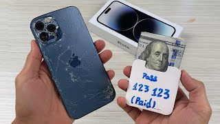 How to Restore and Replace iPhone 12 pro max back glass ASMR Videos [upl. by Rawdin]