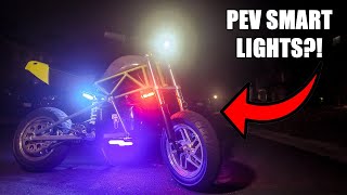 ITS LIT  Shredlights Underglow amp Lighting Kit for PEVs and Razor Mini Motos [upl. by Pasco714]