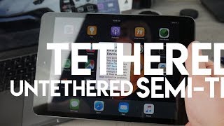 Untethered vs Tethered vs Semitethered Jailbreak  Explained  Revival of old iPhone EP2 [upl. by Acillegna]