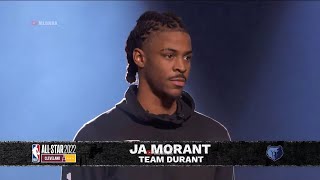 Team Durant Introduction  2022 NBA All Star Game [upl. by Lynelle]