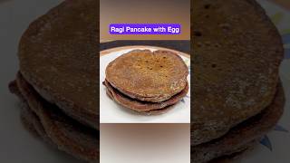 Ragi Pancake Recipe with Egg  Egg Pancake Recipe  Banana Pancake Recipe [upl. by Mauer]