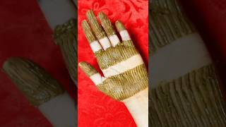 New trick simple mehndi design using hairpin easytrick tricks shortsviral trending [upl. by Arun]