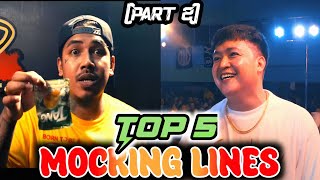 5 MOCKING LINES 😂😂PART 2 fliptopbattles [upl. by Kev785]