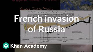 French invasion of Russia  World history  Khan Academy [upl. by Essilevi]