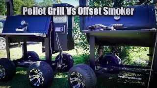 Lone Star Grillz Showdown  Pellet Grill Vs Offset Smoker [upl. by Voleta]