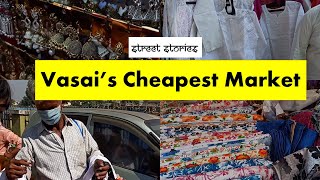 Vasais Cheapest Market  Street Stories [upl. by Annaihr]