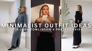 MINIMALIST OUTFIT IDEAS WITH MY NEW PRETTY LAVISH COLLECTION [upl. by Auberon911]