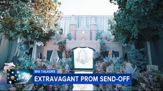 Philadelphia mother pays 27000 for prom sendoff castle [upl. by Thgiwd207]