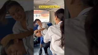 Students and School bus 🚌 shorts ytshorts sejalgabashorts schoollife teacherlife [upl. by Eletnahs]