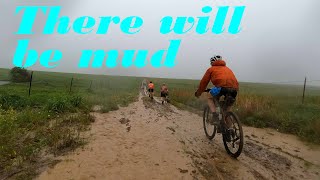 Unbound Gravel 2022  A 100 Mile Tandem Gravel Bike Adventure in the Mud [upl. by Ever]