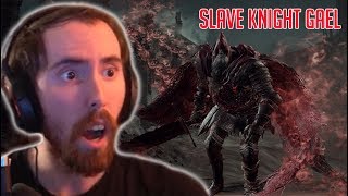 ASMONGOLD Kills Slave knight Gael  Dark Souls 3 [upl. by Refinnaj473]