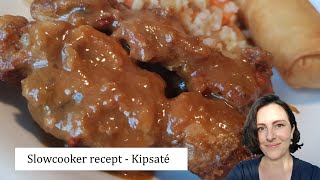 Slowcooker recept  Kipsaté  NLBE  Plezier in de Keuken [upl. by Heddi]