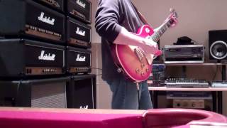 Marshall Amp Comparison  2204 2203 2210 2555 6100 with Gibson LP Classic [upl. by Pembrook490]