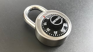 635 Fortress Combination Padlock Decoded FAST and Bypassed Model 1850D [upl. by Lemej169]