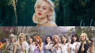 Zara larsson  back and forth x TWICE  More amp More mashup [upl. by Anima288]