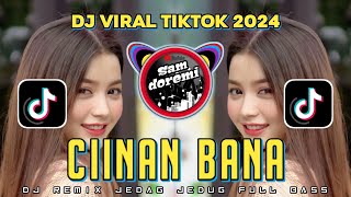 DJ CIINAN BANA JEDAG JEDUG REMIX VIRAL TIKTOK FULL BASS TERBARU 2024 [upl. by Florie]