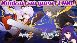 DIE HARD HONKAI FAN LOSES THEIR MIND Honkai Impact 3rd x Honkai Star Rail Collab Preview Reaction [upl. by Odnalor9]