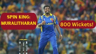 Muttiah Muralitharan The Greatest Spin Bowler in Cricket History [upl. by Oballa]