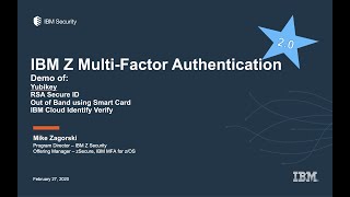 Partner Feature 4 ways to secure zOS applications using IBM Z MFA [upl. by Notaes]